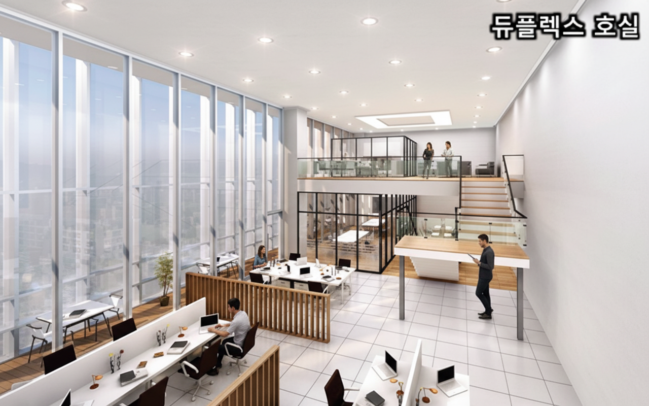 듀플렉스 호실 - 복층 사무실