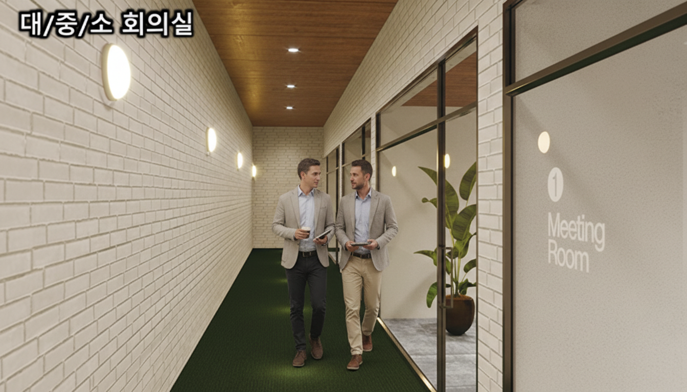 회의실 - 대중소 회의실